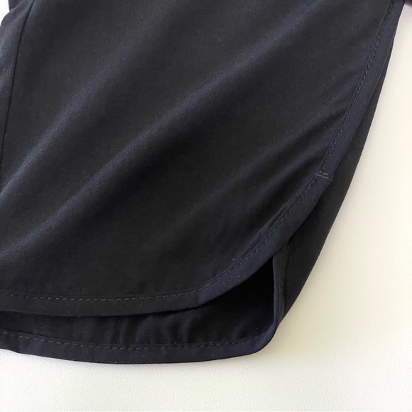 NWT Madewell Track Trousers Draped Drawstring Pull On Pant Black XS - Picture 13 of 15